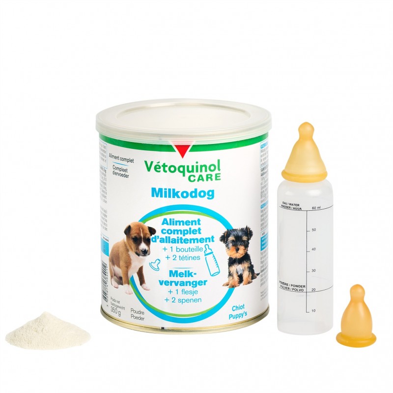 Lait maternisé pour chiot MILKODOG 350 g - 10 Petits Zèbres Lait maternisé pour chiot MILKODOG 350 g - 10 Petits Zèbres